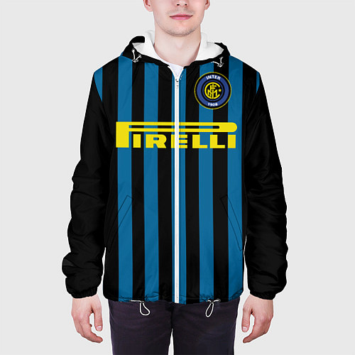 Мужская куртка Inter FC: Pirelli / 3D-Белый – фото 3
