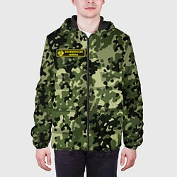 Куртка с капюшоном мужская Форма ВКС, цвет: 3D-черный — фото 2
