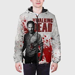 Куртка с капюшоном мужская Walking Dead: Rick Grimes, цвет: 3D-черный — фото 2