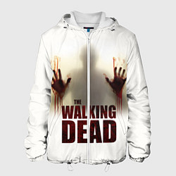 Куртка с капюшоном мужская Walking Dead Shadow, цвет: 3D-белый