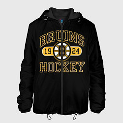 Куртка с капюшоном мужская Boston Bruins: Est.1924 цвета 3D-черный — фото 1
