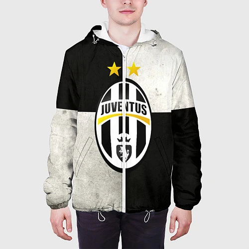 Мужская куртка Juventus FC / 3D-Белый – фото 3