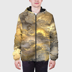 Куртка с капюшоном мужская Грандж, цвет: 3D-черный — фото 2
