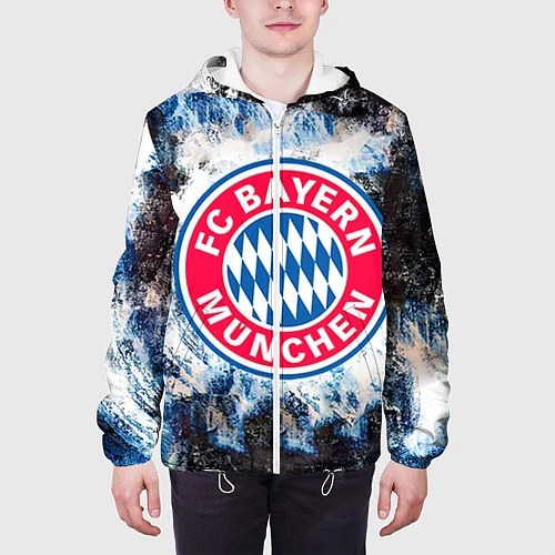 Мужская куртка Bayern / 3D-Белый – фото 3