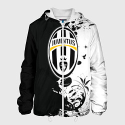 Куртка с капюшоном мужская Juventus4, цвет: 3D-белый