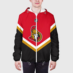 Куртка с капюшоном мужская NHL: Ottawa Senators, цвет: 3D-белый — фото 2