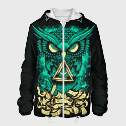 Куртка с капюшоном мужская Bring Me The Horizon: Owl, цвет: 3D-белый