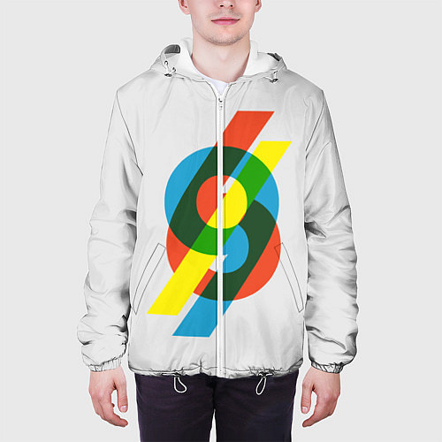 Мужская куртка 69 / 3D-Белый – фото 3