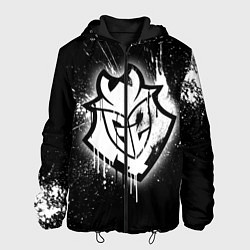 Куртка с капюшоном мужская Gamers 2: Black collection, цвет: 3D-черный