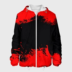 Куртка с капюшоном мужская Red Spray, цвет: 3D-белый