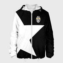 Куртка с капюшоном мужская FC Juventus: Star, цвет: 3D-белый