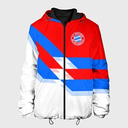 Куртка с капюшоном мужская Bayern FC: White style, цвет: 3D-черный