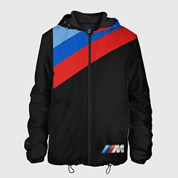 Куртка с капюшоном мужская Бмв Bmw 2018 Brand Colors, цвет: 3D-черный
