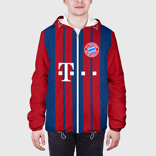 Мужская куртка Bayern FC: Original 2018 / 3D-Белый – фото 3