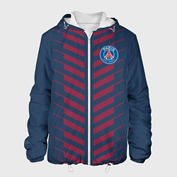 Куртка с капюшоном мужская FC PSG: Creative, цвет: 3D-белый
