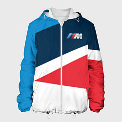 Куртка с капюшоном мужская BMW 2018 M Sport, цвет: 3D-белый