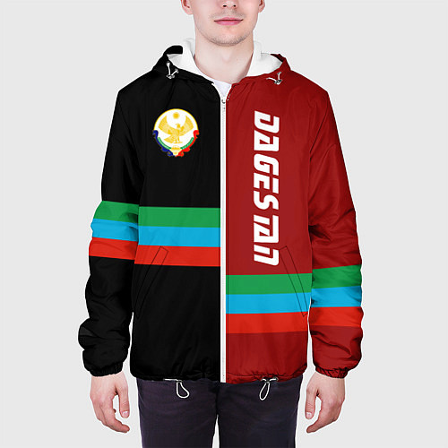 Мужская куртка Dagestan / 3D-Белый – фото 3