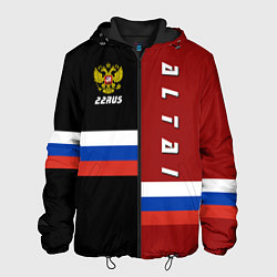 Куртка с капюшоном мужская Altai, Russia, цвет: 3D-черный