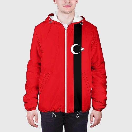 Мужская куртка Турция / 3D-Белый – фото 3