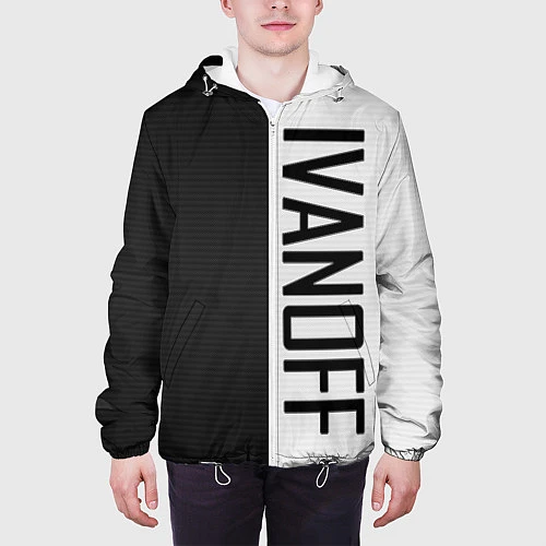 Мужская куртка IVANOFF / 3D-Белый – фото 3