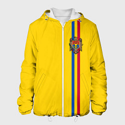 Мужская куртка Молдавия: лента с гербом
