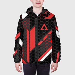 Куртка с капюшоном мужская CS:GO CYREX CARBON, цвет: 3D-черный — фото 2