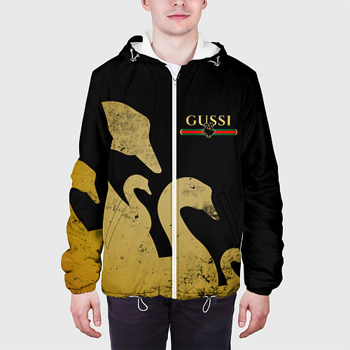 Мужская куртка GUSSI: Gold Edition / 3D-Белый – фото 3