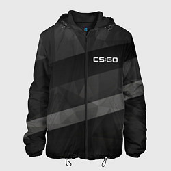 Куртка с капюшоном мужская CS:GO Graphite, цвет: 3D-черный