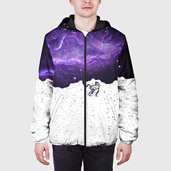 Куртка с капюшоном мужская Fortnite: Llama Space, цвет: 3D-черный — фото 2