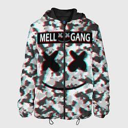 Куртка с капюшоном мужская Mell x Gang, цвет: 3D-черный