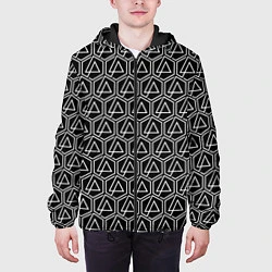 Куртка с капюшоном мужская LINKIN PARK, цвет: 3D-черный — фото 2