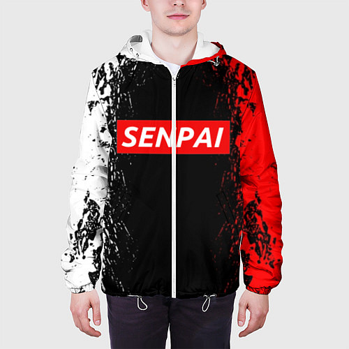 Мужская куртка SENPAI / 3D-Белый – фото 3