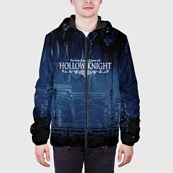 Куртка с капюшоном мужская Hollow Knight: Darkness, цвет: 3D-черный — фото 2
