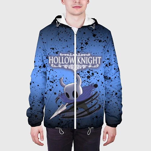 Мужская куртка Hollow Knight / 3D-Белый – фото 3
