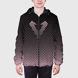 Куртка с капюшоном мужская Apex Legends В Горошек, цвет: 3D-черный — фото 2