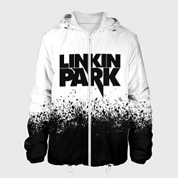 Куртка с капюшоном мужская LINKIN PARK, цвет: 3D-белый