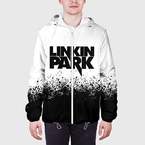 Мужская куртка LINKIN PARK / 3D-Белый – фото 3