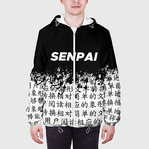 Мужская куртка SENPAI / 3D-Белый – фото 3