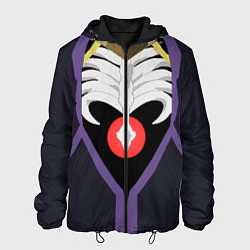 Куртка с капюшоном мужская Overlord Momonga, цвет: 3D-черный