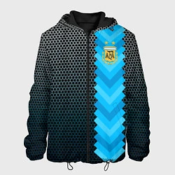 Куртка с капюшоном мужская Аргентина форма, цвет: 3D-черный