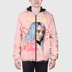 Куртка с капюшоном мужская Billie Eilish, цвет: 3D-черный — фото 2