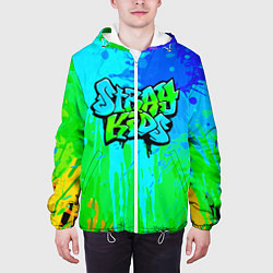 Куртка с капюшоном мужская Stray Kids, цвет: 3D-белый — фото 2