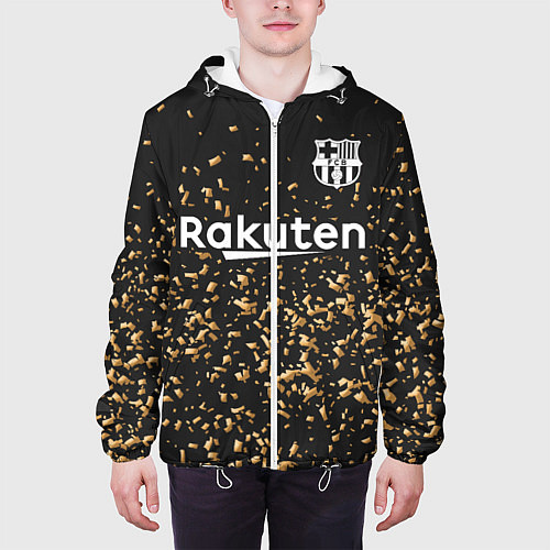 Мужская куртка Барселона альтернативная 2020 / 3D-Белый – фото 3