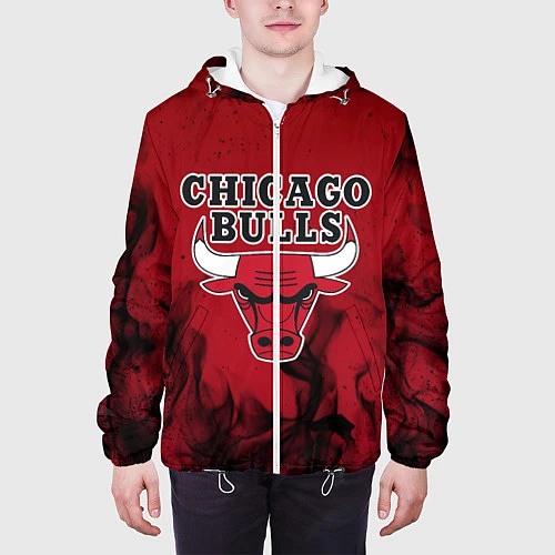 Мужская куртка CHICAGO BULLS / 3D-Белый – фото 3