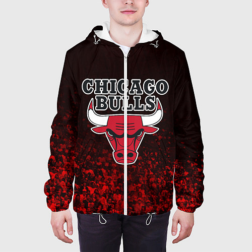 Мужская куртка CHICAGO BULLS / 3D-Белый – фото 3