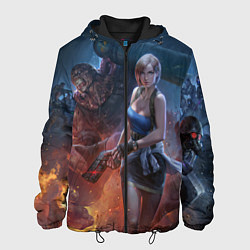 Куртка с капюшоном мужская RESIDENT EVIL 3, цвет: 3D-черный