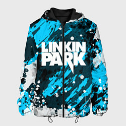 Куртка с капюшоном мужская Linkin Park, цвет: 3D-черный