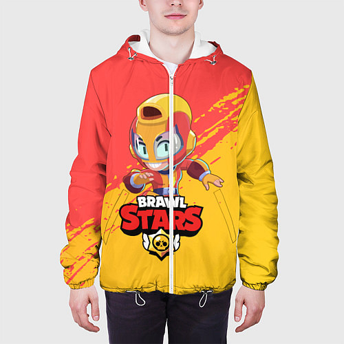 Мужская куртка BRAWL STARS MAX / 3D-Белый – фото 3