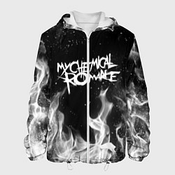 Куртка с капюшоном мужская My Chemical Romance, цвет: 3D-белый