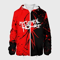 Куртка с капюшоном мужская My Chemical Romance, цвет: 3D-белый